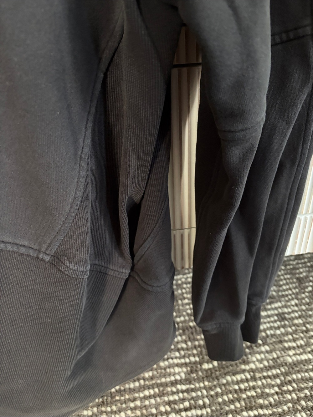 lululemon athletica Black Half-Zip Pullover Hoodie XS:small - Picture 5 of 9